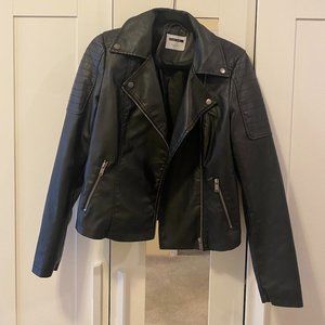 Noisy May Leather Jacket
